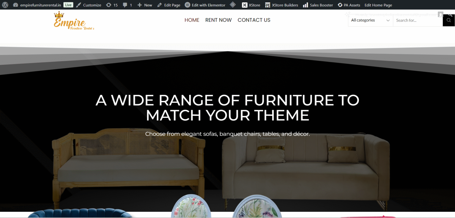 Empire Furniture Website