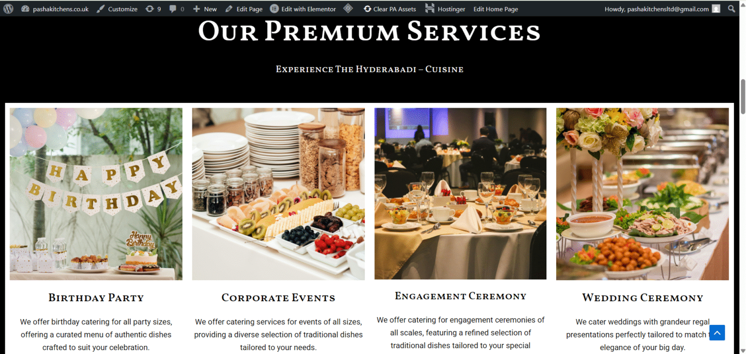 Pasha Kitchens Website Section 3